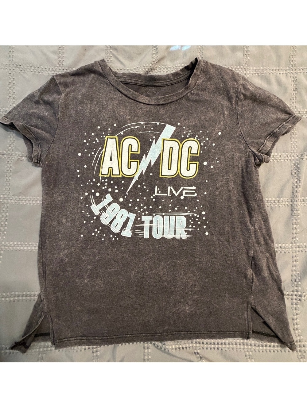 AC/DC Live 1981 Tour Graphic T-Shirt XL / Band Tee